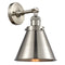 Innovations Lighting Appalachian 1 Light 8" Sconce With Switch 203SW-SN-M13-SN