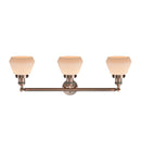 Innovations Lighting Fulton 3 Light Bath Vanity Light Part Of The Franklin Restoration Collection 205-AC-G171-LED