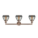 Innovations Lighting Fulton 3 Light Bath Vanity Light Part Of The Franklin Restoration Collection 205-AC-G173-LED