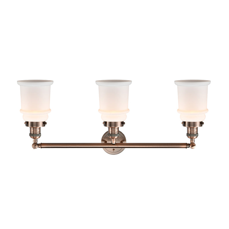 Innovations Lighting Canton 3 Light Bath Vanity Light Part Of The Franklin Restoration Collection 205-AC-G181