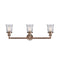 Innovations Lighting Small Canton 3 Light Bath Vanity Light Part Of The Franklin Restoration Collection 205-AC-G184S-LED