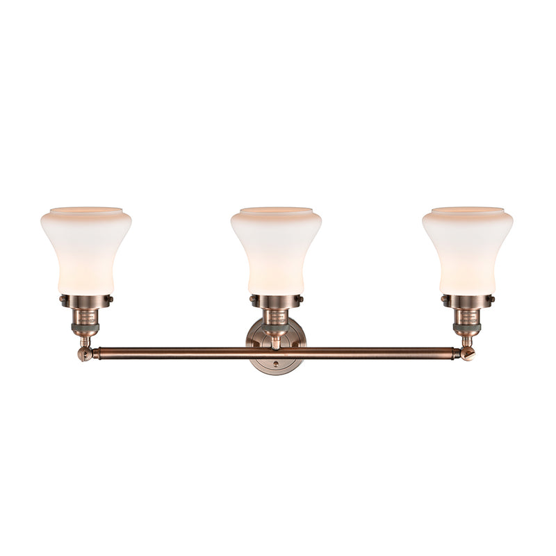 Innovations Lighting Bellmont 3 Light Bath Vanity Light Part Of The Franklin Restoration Collection 205-AC-G191-LED