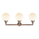 Innovations Lighting Beacon 3 Light 32" Bath Vanity Light 205-AC-G201-8-LED