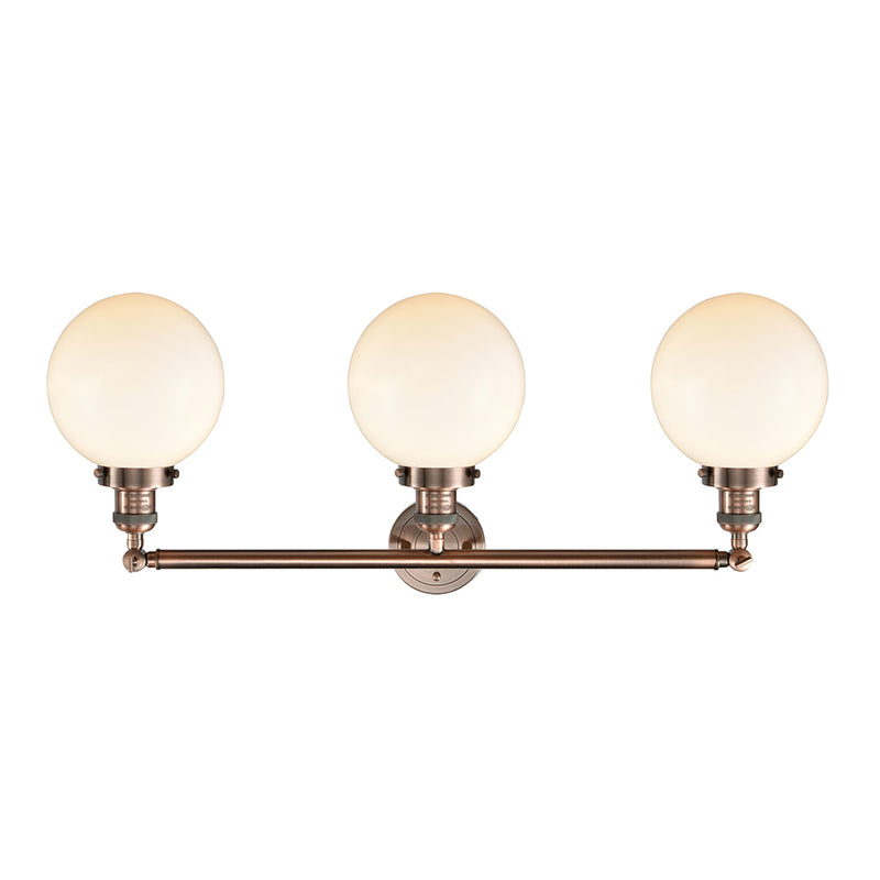 Innovations Lighting Beacon 3 Light 32" Bath Vanity Light 205-AC-G201-8-LED