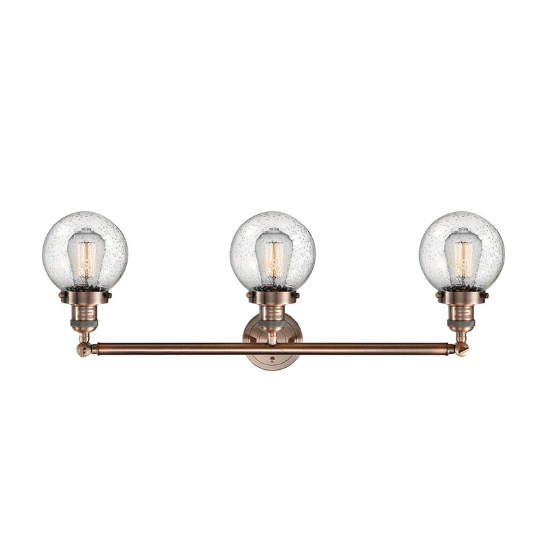 Innovations Lighting Beacon 3 Light 30" Bath Vanity Light 205-AC-G204-6-LED