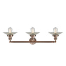 Innovations Lighting Halophane 3 Light Bath Vanity Light Part Of The Franklin Restoration Collection 205-AC-G2-LED
