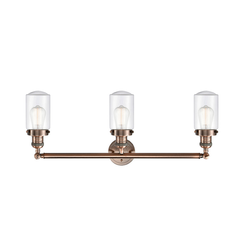 Innovations Lighting Dover 3 Light Bath Vanity Light Part Of The Franklin Restoration Collection 205-AC-G312-LED