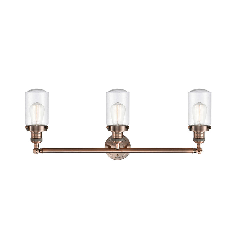 Innovations Lighting Dover 3 Light Bath Vanity Light Part Of The Franklin Restoration Collection 205-AC-G314-LED