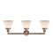 Innovations Lighting Large Cone 3 Light Bath Vanity Light Part Of The Franklin Restoration Collection 205-AC-G41-LED
