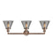 Innovations Lighting Large Cone 3 Light Bath Vanity Light Part Of The Franklin Restoration Collection 205-AC-G43