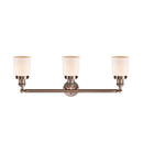 Innovations Lighting Small Bell 3 Light Bath Vanity Light Part Of The Franklin Restoration Collection 205-AC-G51-LED