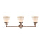 Innovations Lighting Small Cone 3 Light Bath Vanity Light Part Of The Franklin Restoration Collection 205-AC-G61-LED