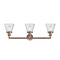 Innovations Lighting Small Cone 3 Light Bath Vanity Light Part Of The Franklin Restoration Collection 205-AC-G64-LED