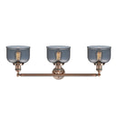 Innovations Lighting Large Bell 3 Light Bath Vanity Light Part Of The Franklin Restoration Collection 205-AC-G73