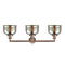 Innovations Lighting Large Bell 3 Light Bath Vanity Light Part Of The Franklin Restoration Collection 205-AC-G78-LED