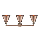 Innovations Lighting Appalachian 3 Light Bath Vanity Light Part Of The Franklin Restoration Collection 205-AC-M13-AC-LED