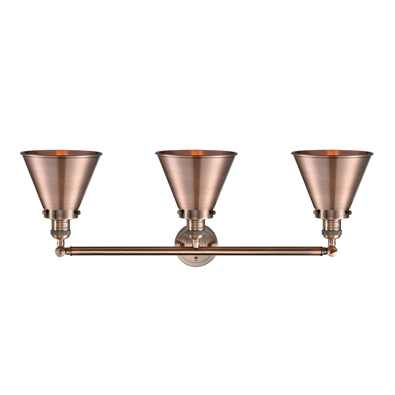 Innovations Lighting Appalachian 3 Light Bath Vanity Light Part Of The Franklin Restoration Collection 205-AC-M13-AC-LED
