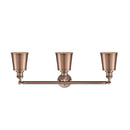 Innovations Lighting Addison 3 Light Bath Vanity Light Part Of The Franklin Restoration Collection 205-AC-M9-AC