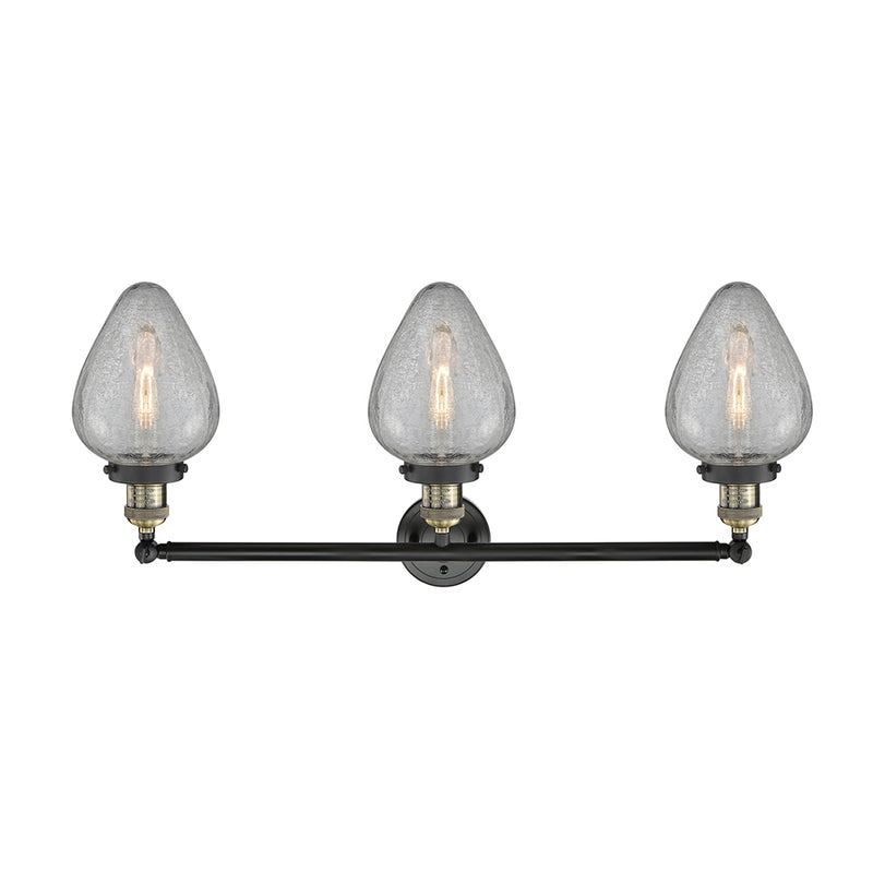 Innovations Lighting Geneseo 3 Light Bath Vanity Light Part Of The Franklin Restoration Collection 205-BAB-G165