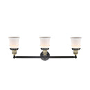 Innovations Lighting Small Canton 3 Light Bath Vanity Light Part Of The Franklin Restoration Collection 205-BAB-G181S