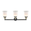 Innovations Lighting Canton 3 Light Bath Vanity Light Part Of The Franklin Restoration Collection 205-BAB-G181