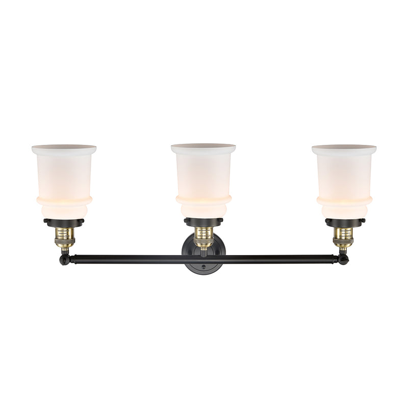Innovations Lighting Canton 3 Light Bath Vanity Light Part Of The Franklin Restoration Collection 205-BAB-G181