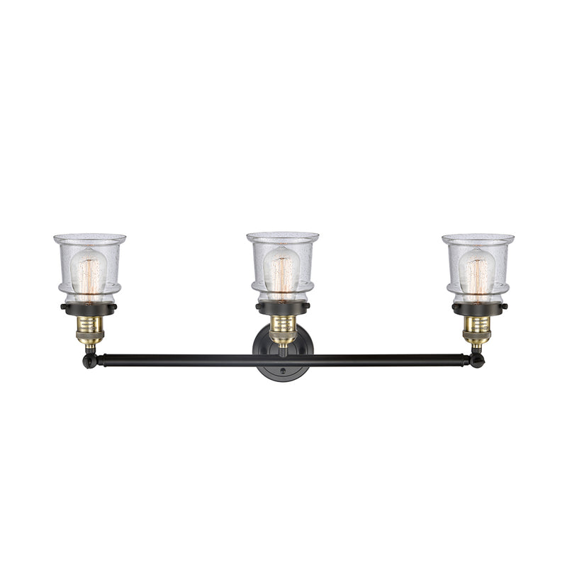 Innovations Lighting Small Canton 3 Light Bath Vanity Light Part Of The Franklin Restoration Collection 205-BAB-G184S