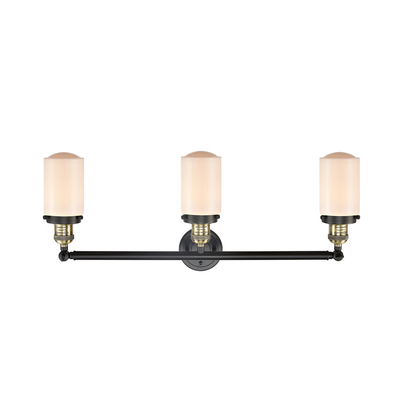 Innovations Lighting Dover 3 Light Bath Vanity Light Part Of The Franklin Restoration Collection 205-BAB-G311