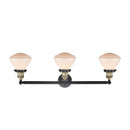 Innovations Lighting Olean 3 Light Bath Vanity Light Part Of The Franklin Restoration Collection 205-BAB-G321-LED