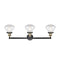Innovations Lighting Olean 3 Light Bath Vanity Light Part Of The Franklin Restoration Collection 205-BAB-G322