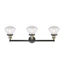 Innovations Lighting Olean 3 Light Bath Vanity Light Part Of The Franklin Restoration Collection 205-BAB-G322-LED