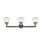 Innovations Lighting Olean 3 Light Bath Vanity Light Part Of The Franklin Restoration Collection 205-BAB-G324-LED