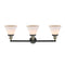 Innovations Lighting Large Cone 3 Light Bath Vanity Light Part Of The Franklin Restoration Collection 205-BAB-G41