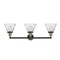 Innovations Lighting Large Cone 3 Light Bath Vanity Light Part Of The Franklin Restoration Collection 205-BAB-G42