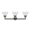Innovations Lighting Large Cone 3 Light Bath Vanity Light Part Of The Franklin Restoration Collection 205-BAB-G44
