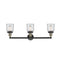 Innovations Lighting Small Bell 3 Light Bath Vanity Light Part Of The Franklin Restoration Collection 205-BAB-G52-LED