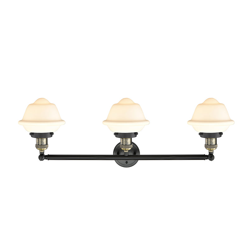 Innovations Lighting Small Oxford 3 Light Bath Vanity Light Part Of The Franklin Restoration Collection 205-BAB-G531