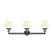 Innovations Lighting Small Oxford 3 Light Bath Vanity Light Part Of The Franklin Restoration Collection 205-BAB-G531-LED