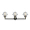 Innovations Lighting Small Oxford 3 Light Bath Vanity Light Part Of The Franklin Restoration Collection 205-BAB-G532-LED