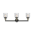 Innovations Lighting Small Bell 3 Light Bath Vanity Light Part Of The Franklin Restoration Collection 205-BAB-G54