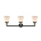 Innovations Lighting Small Cone 3 Light Bath Vanity Light Part Of The Franklin Restoration Collection 205-BAB-G61-LED
