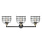 Innovations Lighting Large Bell Cage 3 Light Bath Vanity Light Part Of The Franklin Restoration Collection 205-BAB-G72-CE-LED
