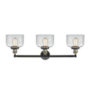 Innovations Lighting Large Bell 3 Light Bath Vanity Light Part Of The Franklin Restoration Collection 205-BAB-G72