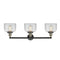 Innovations Lighting Large Bell 3 Light Bath Vanity Light Part Of The Franklin Restoration Collection 205-BAB-G72