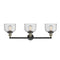 Innovations Lighting Large Bell 3 Light Bath Vanity Light Part Of The Franklin Restoration Collection 205-BAB-G74