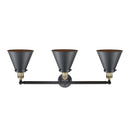 Innovations Lighting Appalachian 3 Light Bath Vanity Light Part Of The Franklin Restoration Collection 205-BAB-M13-BK