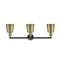 Innovations Lighting Addison 3 Light Bath Vanity Light Part Of The Franklin Restoration Collection 205-BAB-M9-AB-LED