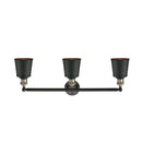 Innovations Lighting Addison 3 Light Bath Vanity Light Part Of The Franklin Restoration Collection 205-BAB-M9-BK