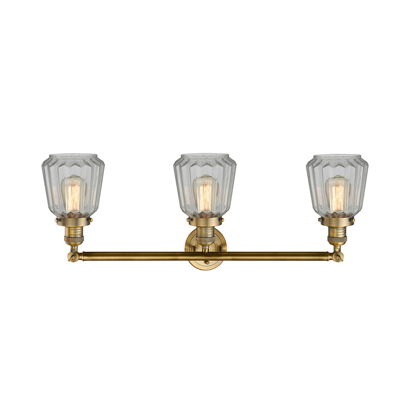 Innovations Lighting Chatham 3 Light Bath Vanity Light Part Of The Franklin Restoration Collection 205-BB-G142-LED
