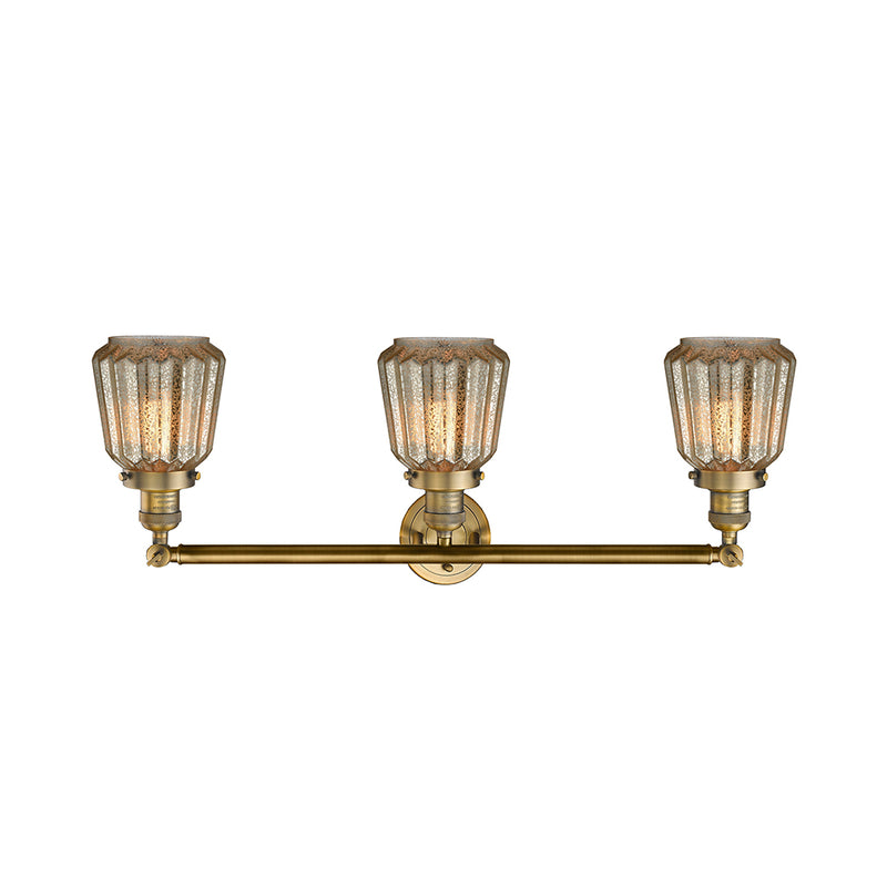 Innovations Lighting Chatham 3 Light Bath Vanity Light Part Of The Franklin Restoration Collection 205-BB-G146-LED